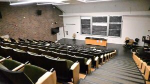 Brown University classroom interior. Courtesy Fox News